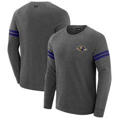 Baltimore Ravens J. Palmer Players Lounge Raglan Tri-Blend Sweatshirt | NFL On sale