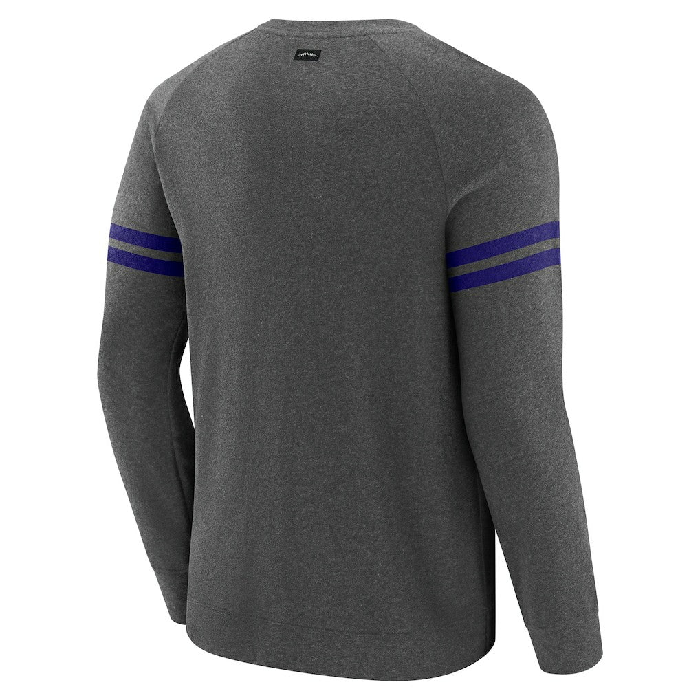 Baltimore Ravens J. Palmer Players Lounge Raglan Tri-Blend Sweatshirt | NFL On sale