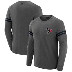 Houston Texans J. Palmer Players Lounge Raglan Tri-Blend Sweatshirt | NFL On sale