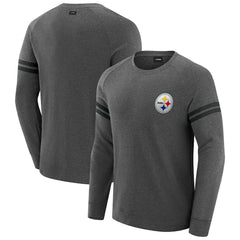 Pittsburgh Steelers J. Palmer Players Lounge Raglan Tri-Blend Sweatshirt | NFL On sale