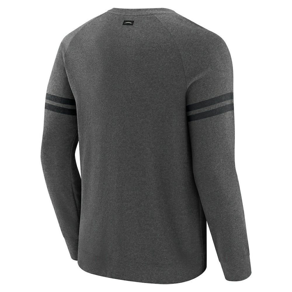 Pittsburgh Steelers J. Palmer Players Lounge Raglan Tri-Blend Sweatshirt | NFL On sale