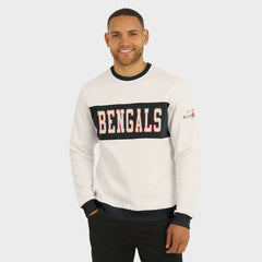 Cincinnati Bengals Darius Rucker Collection Colorblock Pullover Sweatshirt | NFL Sale
