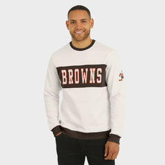 Cleveland Browns Darius Rucker Collection Colorblock Pullover Sweatshirt | NFL Online