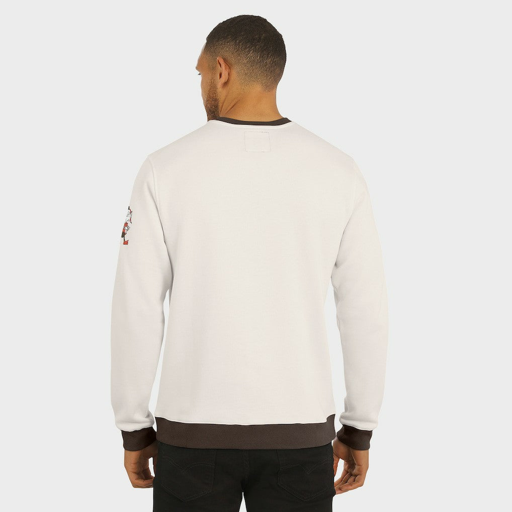 Cleveland Browns Darius Rucker Collection Colorblock Pullover Sweatshirt | NFL Online