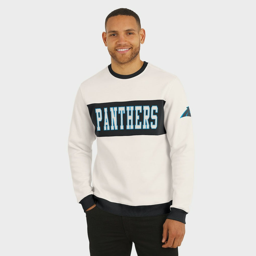 Carolina Panthers Darius Rucker Collection Colorblock Pullover Sweatshirt | NFL New