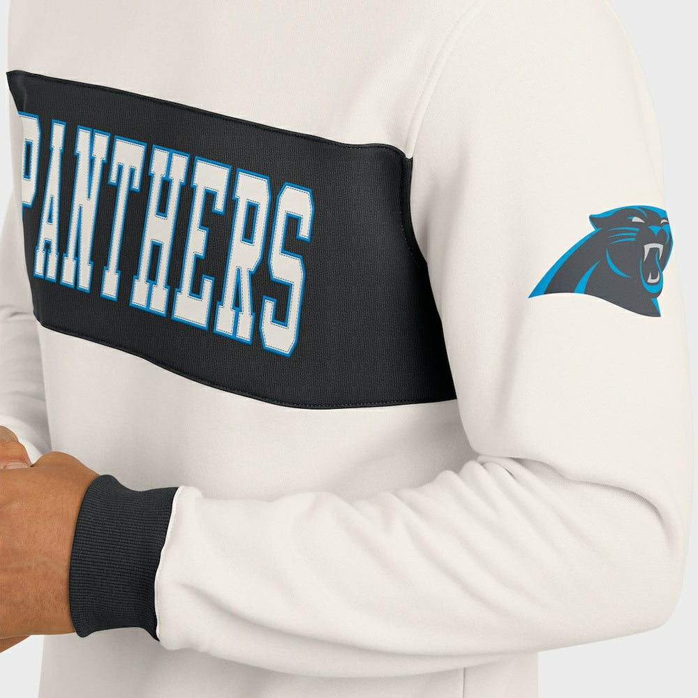 Carolina Panthers Darius Rucker Collection Colorblock Pullover Sweatshirt | NFL New