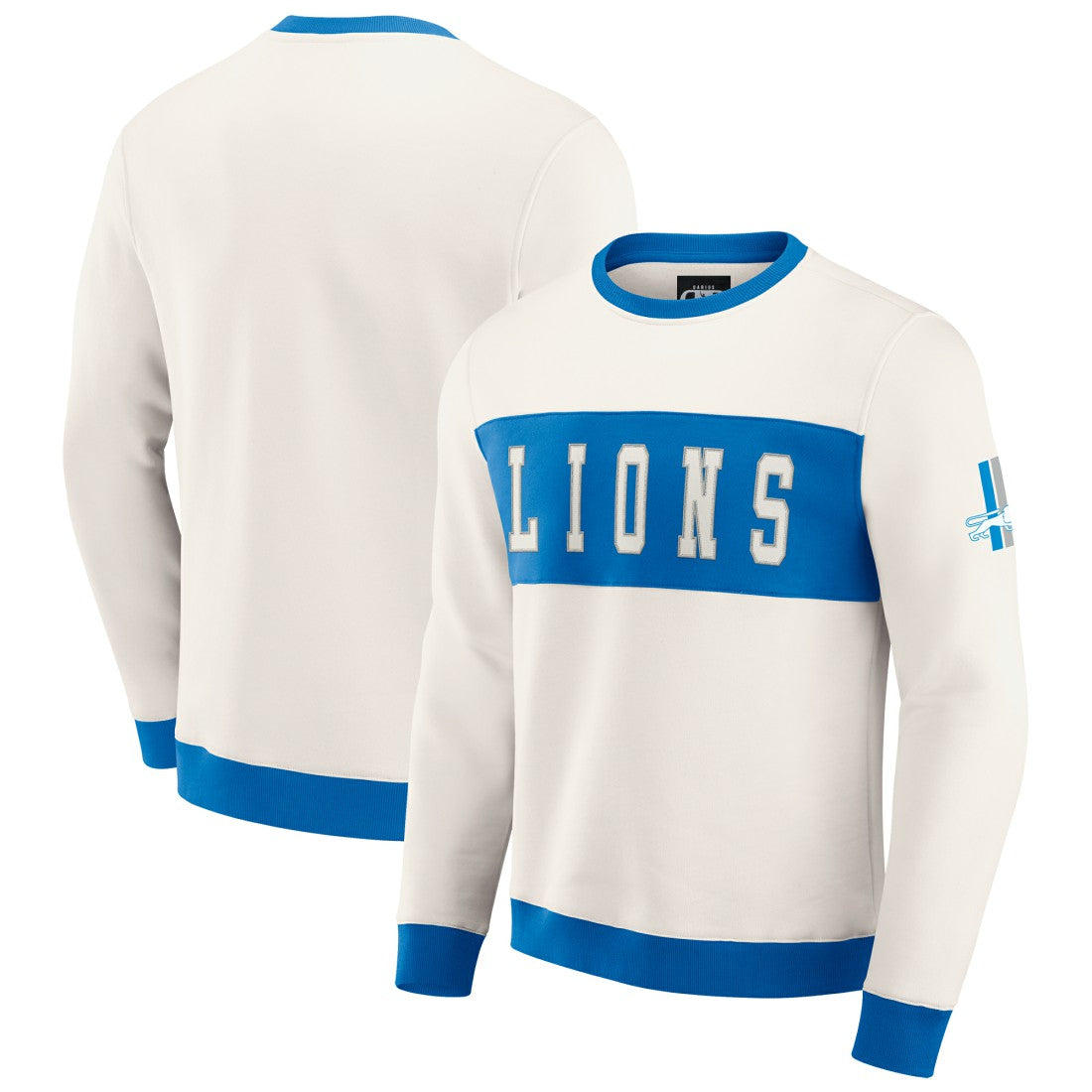 Detroit Lions Darius Rucker Collection Colorblock Pullover Sweatshirt | NFL Hot