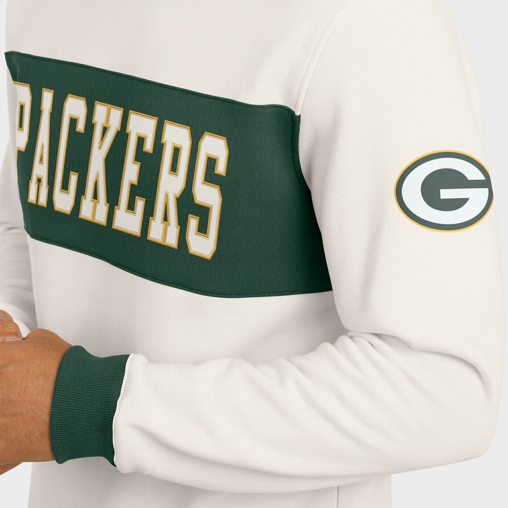 Green Bay Packers Darius Rucker Collection Colorblock Pullover Sweatshirt | NFL On sale