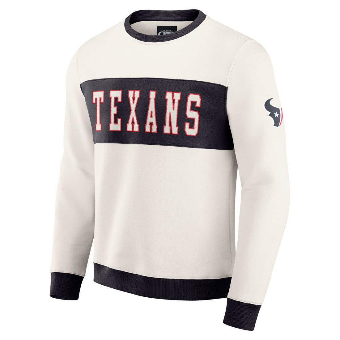 Houston Texans Darius Rucker Collection Colorblock Pullover Sweatshirt | NFL Hot