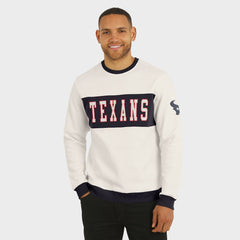 Houston Texans Darius Rucker Collection Colorblock Pullover Sweatshirt | NFL Hot