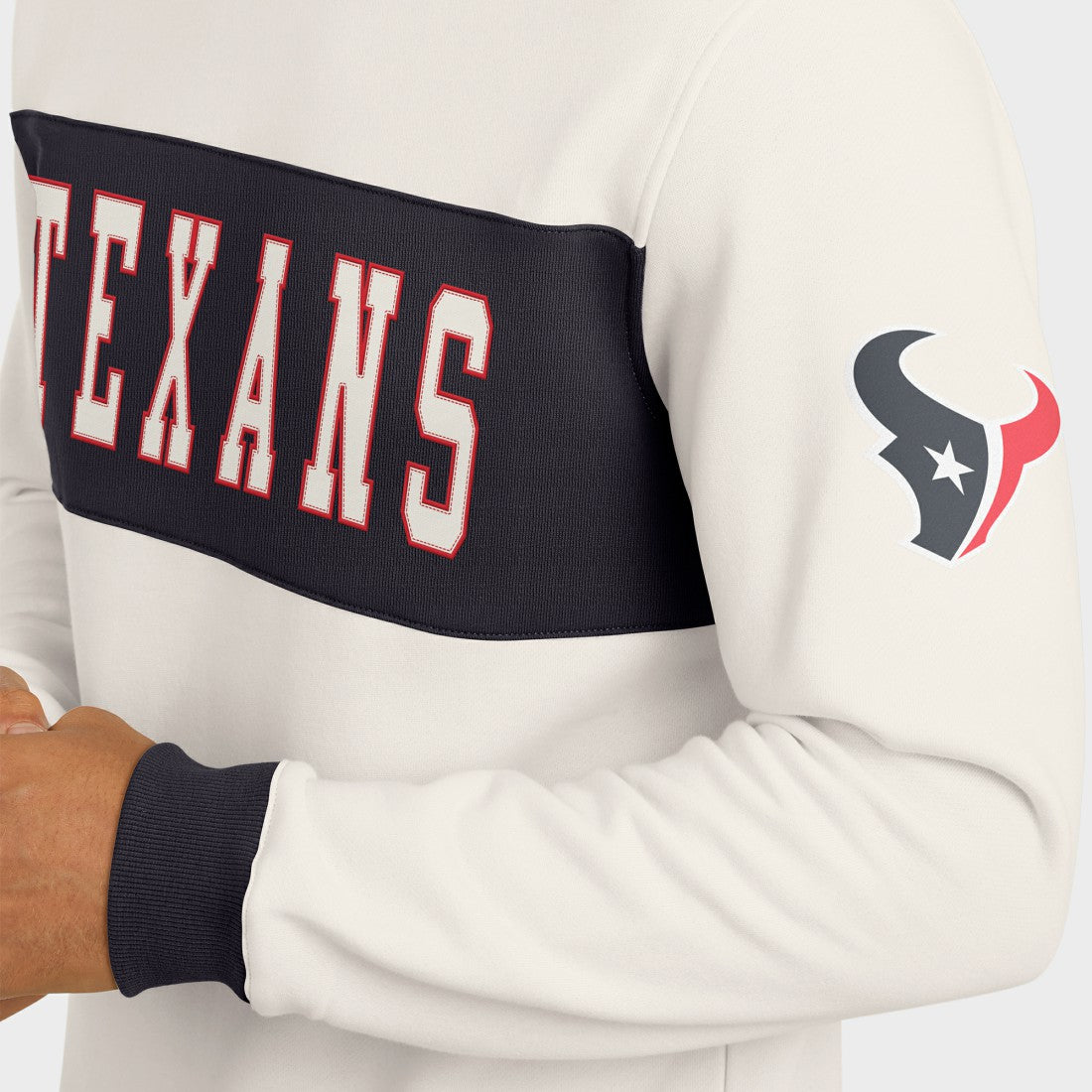 Houston Texans Darius Rucker Collection Colorblock Pullover Sweatshirt | NFL Hot