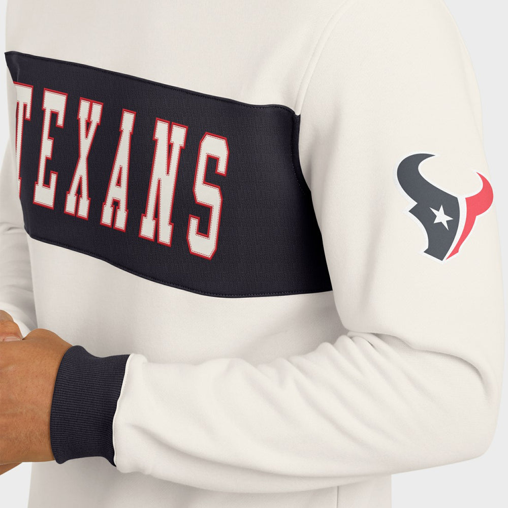 Houston Texans Darius Rucker Collection Colorblock Pullover Sweatshirt | NFL Hot