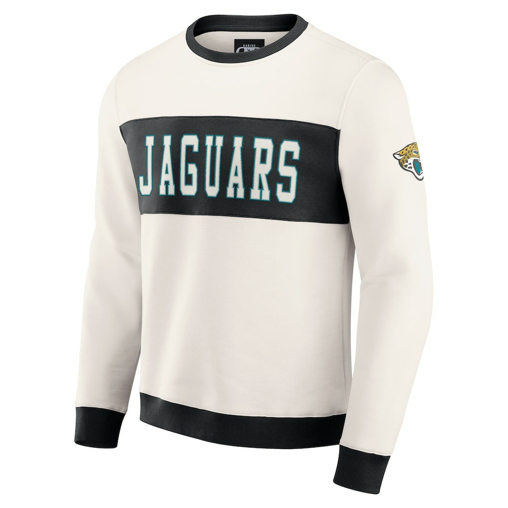 Jacksonville Jaguars Darius Rucker Collection Colorblock Pullover Sweatshirt | NFL Sale