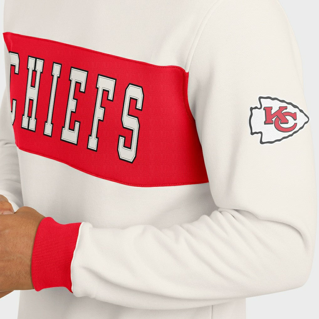 Kansas City Chiefs Darius Rucker Collection Colorblock Pullover Sweatshirt | NFL Sale
