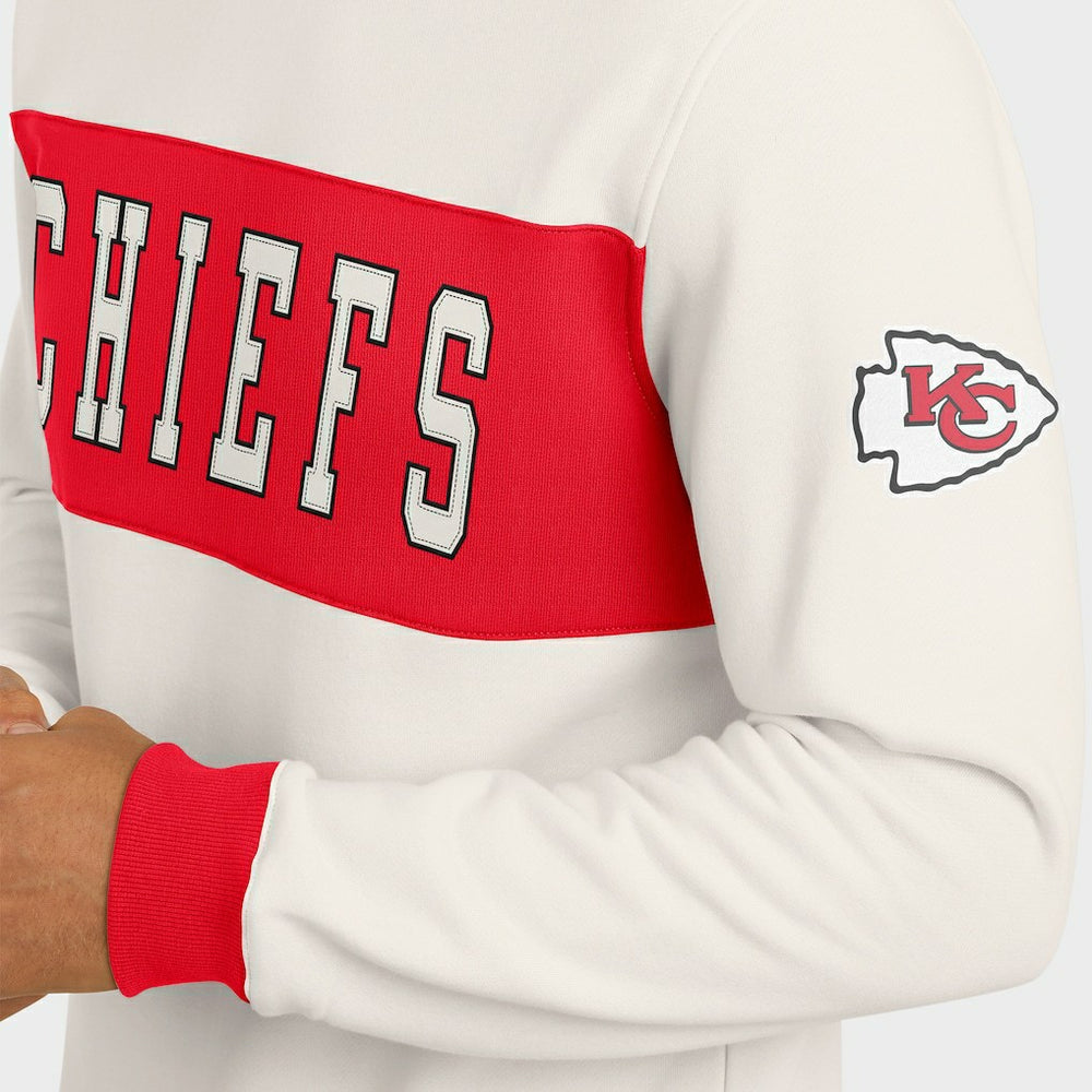 Kansas City Chiefs Darius Rucker Collection Colorblock Pullover Sweatshirt | NFL Sale