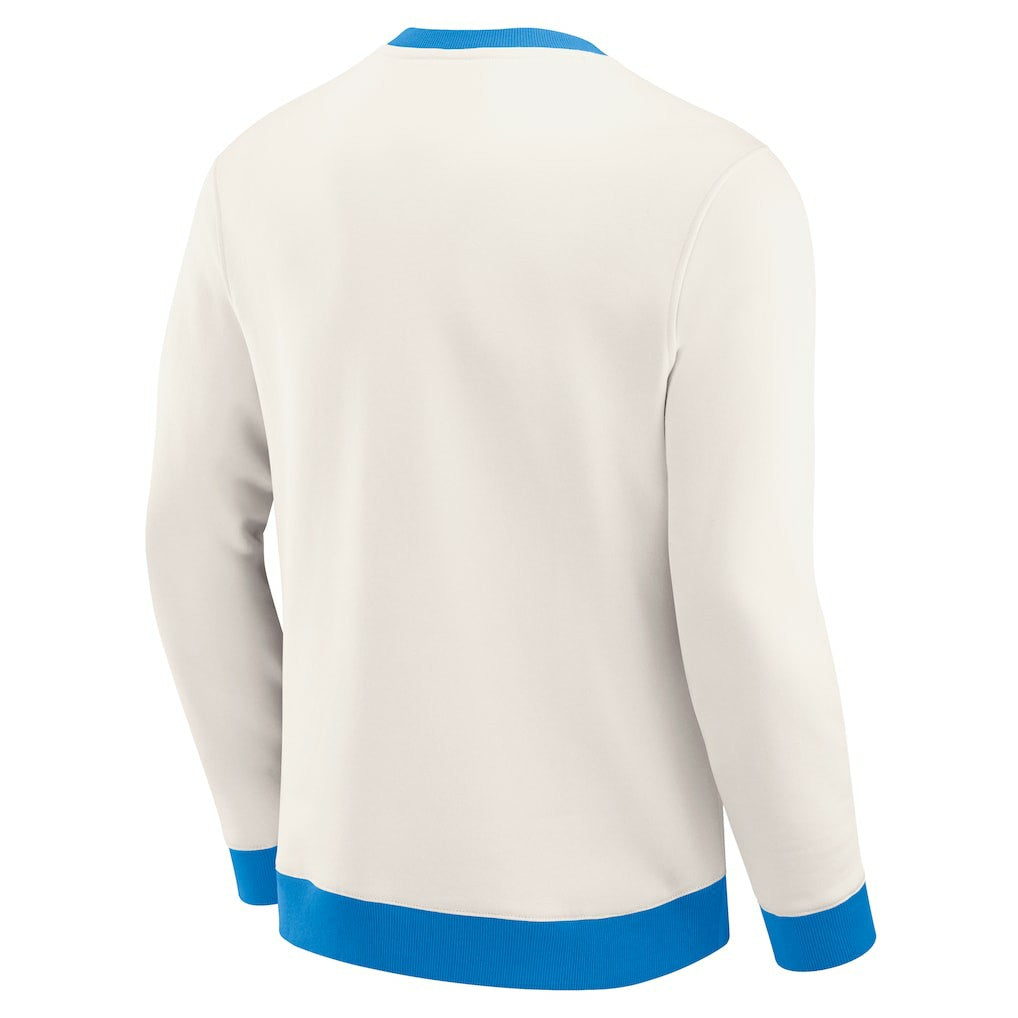Los Angeles Chargers Darius Rucker Collection Colorblock Pullover Sweatshirt | NFL Outlet
