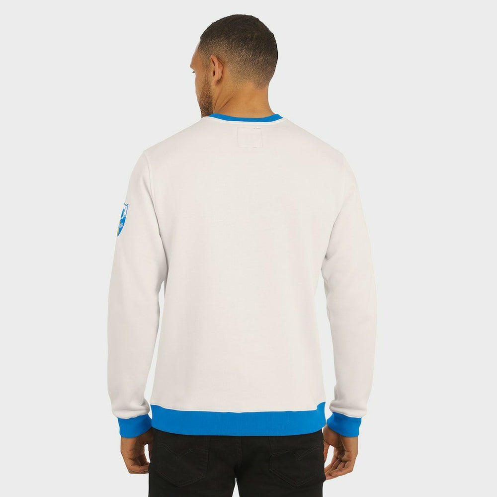 Los Angeles Chargers Darius Rucker Collection Colorblock Pullover Sweatshirt | NFL Outlet