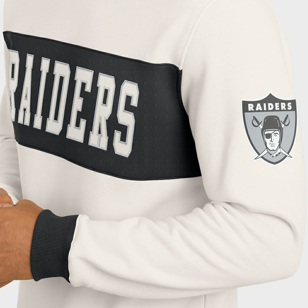 Las Vegas Raiders Darius Rucker Collection Colorblock Pullover Sweatshirt | NFL New