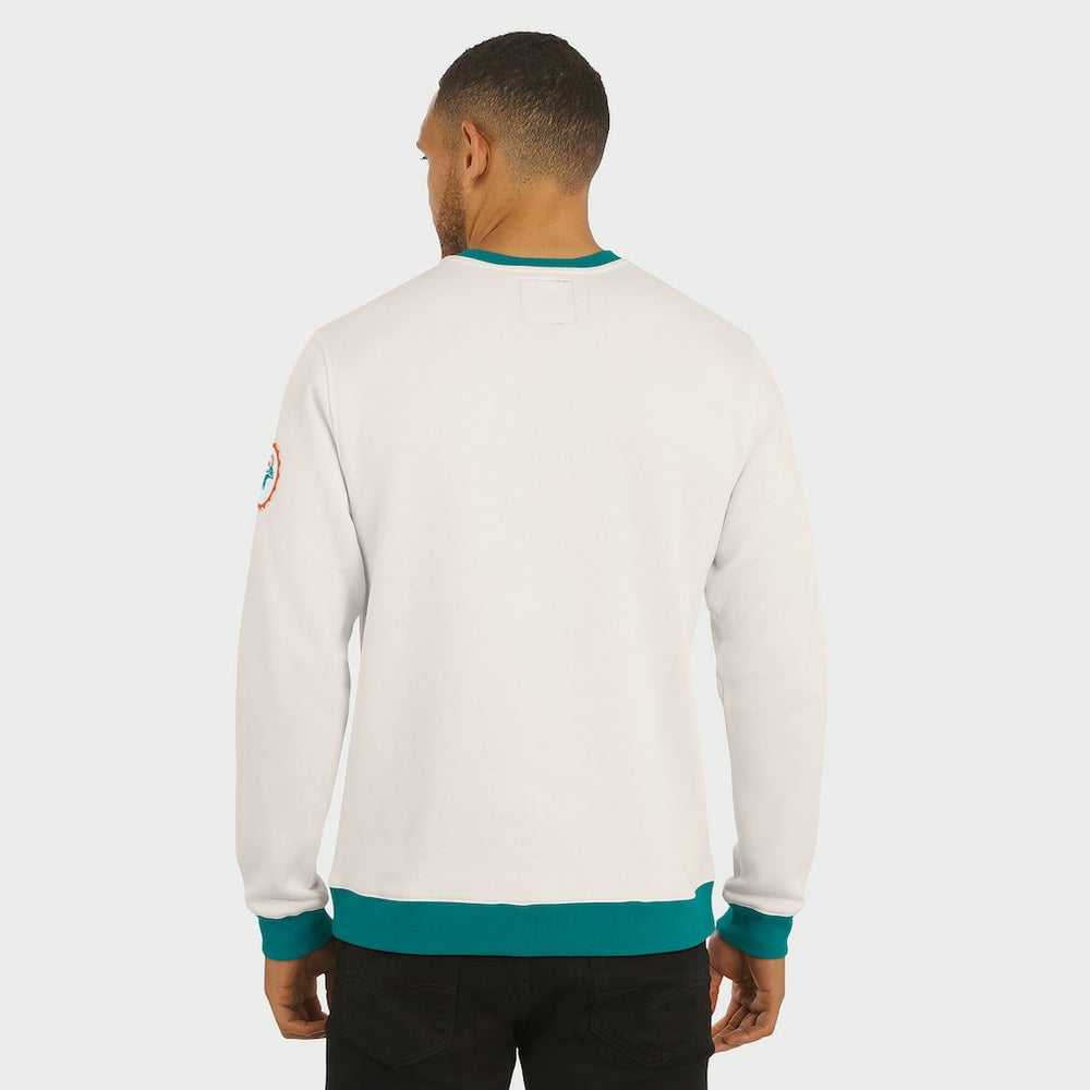 Miami Dolphins Darius Rucker Collection Colorblock Pullover Sweatshirt | NFL New