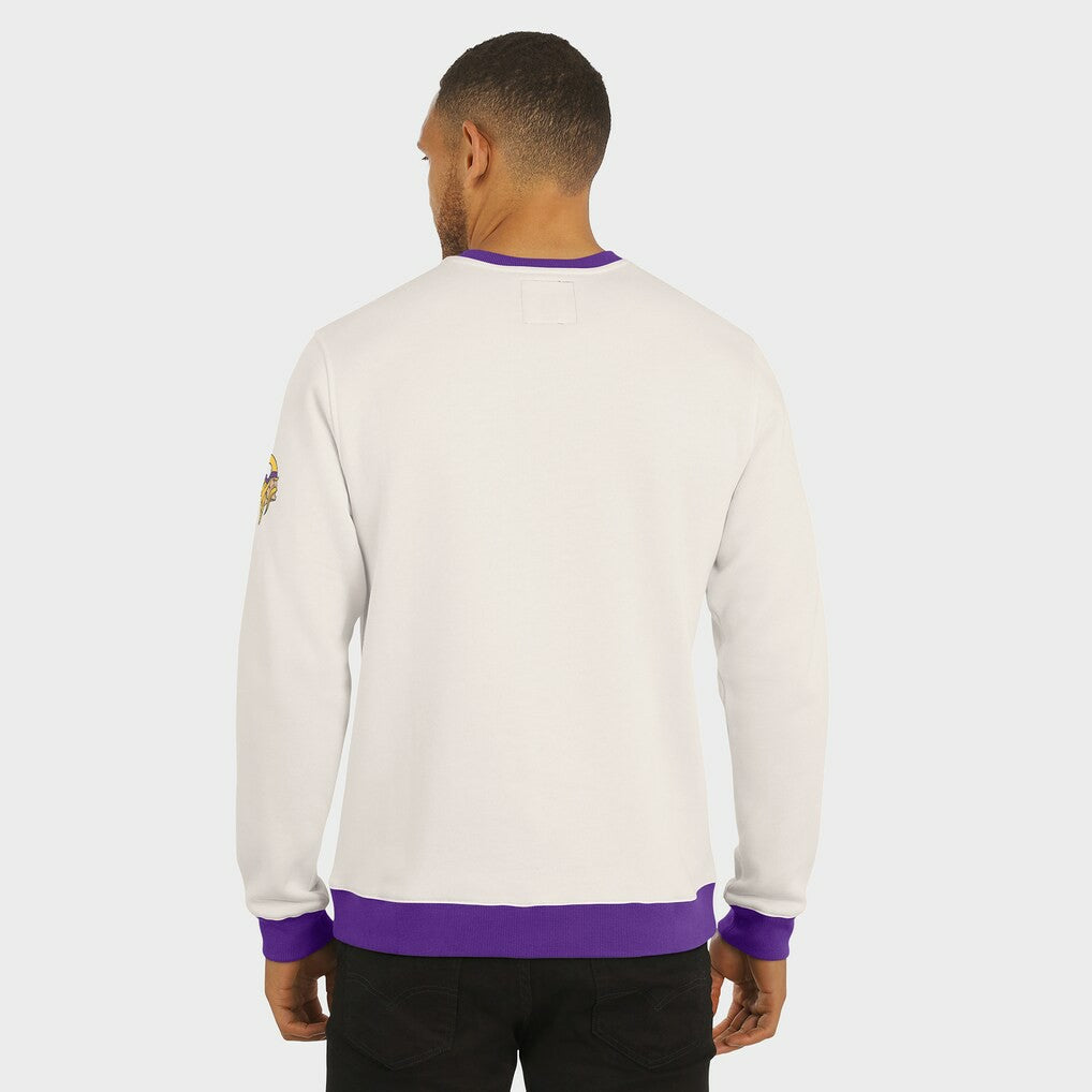 Minnesota Vikings Darius Rucker Collection Colorblock Pullover Sweatshirt | NFL New