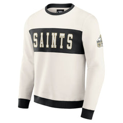 New Orleans Saints Darius Rucker Collection Colorblock Pullover Sweatshirt | NFL Hot