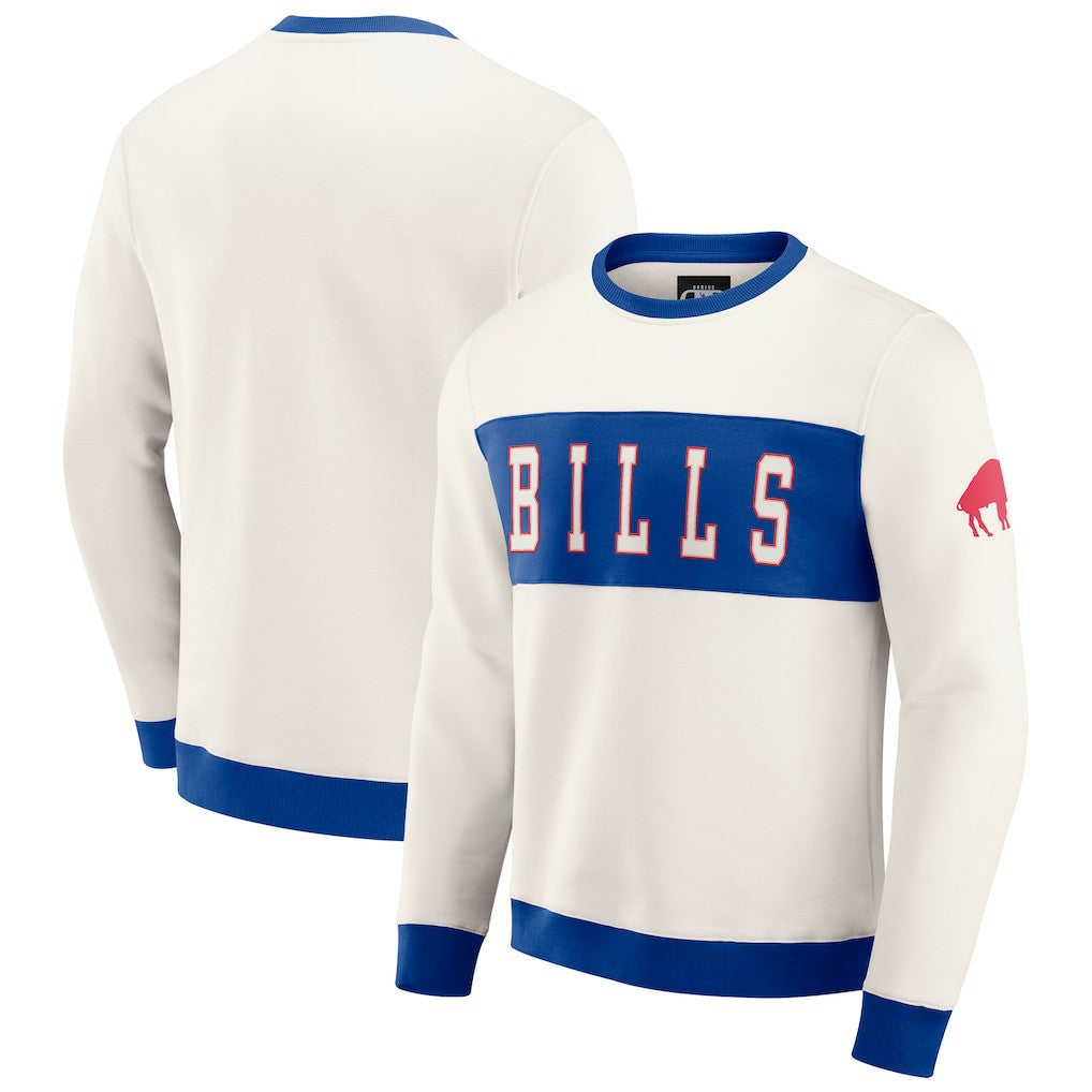 Buffalo Bills Darius Rucker Collection Colorblock Pullover Sweatshirt | NFL New