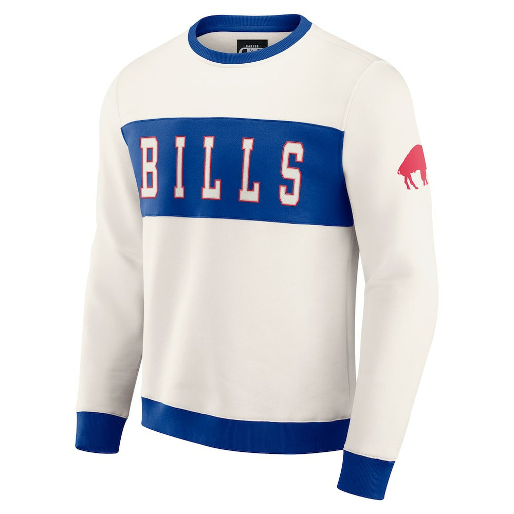 Buffalo Bills Darius Rucker Collection Colorblock Pullover Sweatshirt | NFL New