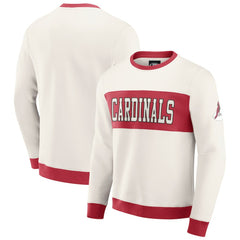Arizona Cardinals Darius Rucker Collection Colorblock Pullover Sweatshirt | NFL Hot