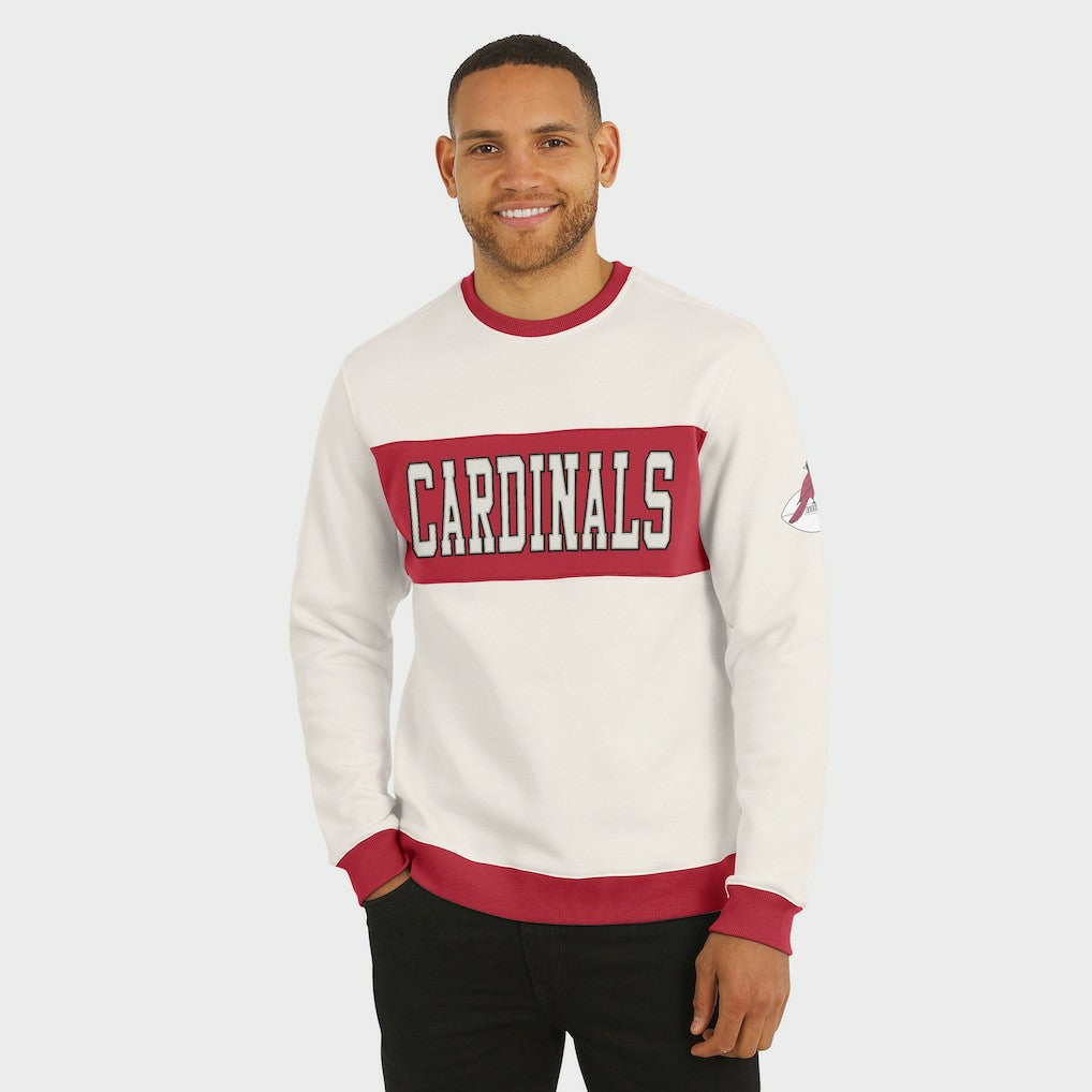 Arizona Cardinals Darius Rucker Collection Colorblock Pullover Sweatshirt | NFL Hot