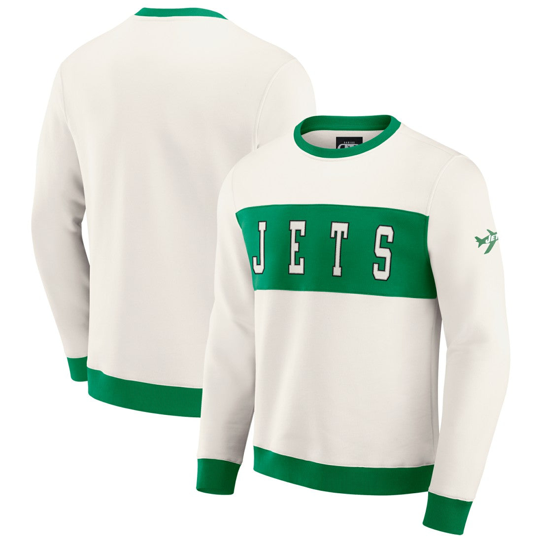 New York Jets Darius Rucker Collection Colorblock Pullover Sweatshirt | NFL New