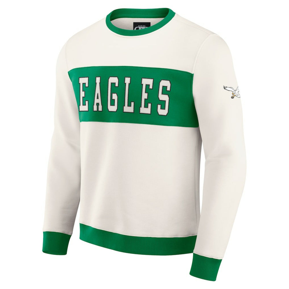 Philadelphia Eagles Darius Rucker Collection Colorblock Pullover Sweatshirt | NFL Near me