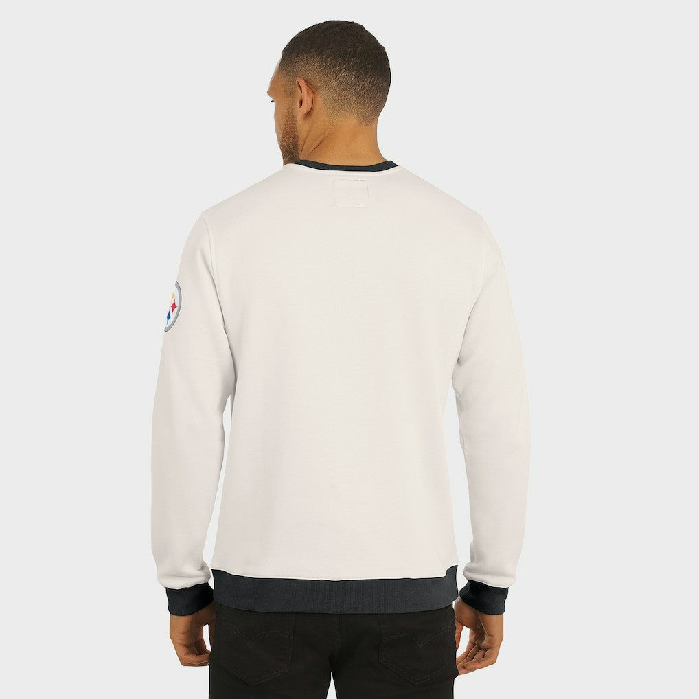 Pittsburgh Steelers Darius Rucker Collection Colorblock Pullover Sweatshirt | NFL Discount