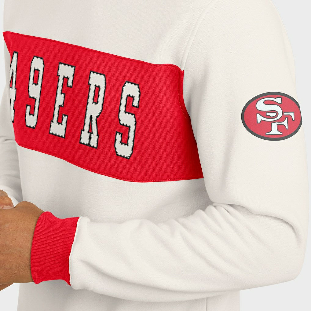 San Francisco 49ers Darius Rucker Collection Colorblock Pullover Sweatshirt | NFL Outlet