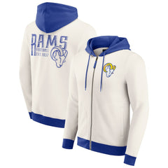 Los Angeles Rams Darius Rucker Collection Distressed Graphics Full-Zip Hoodie | NFL Discount