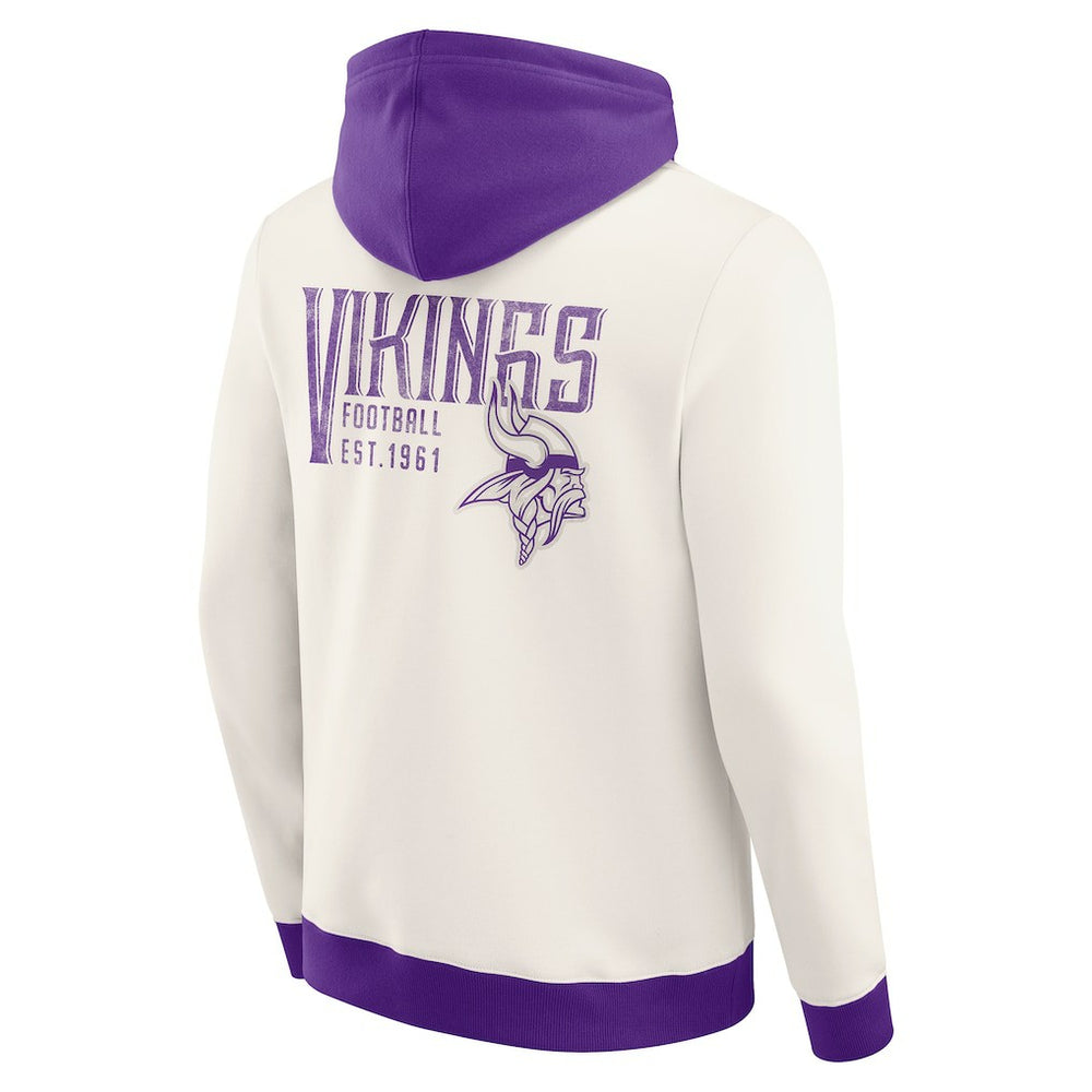 Minnesota Vikings Darius Rucker Collection Distressed Graphics Full-Zip Hoodie | NFL US