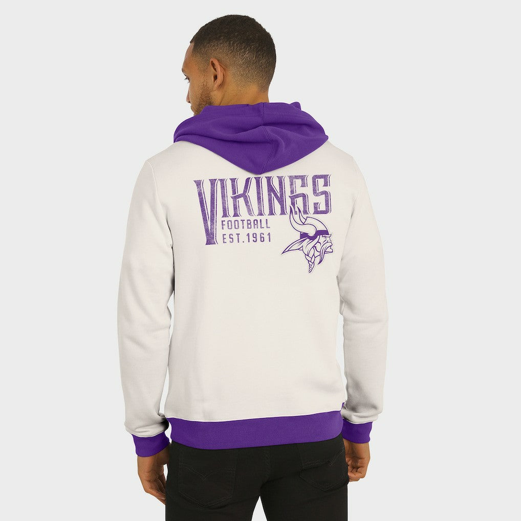 Minnesota Vikings Darius Rucker Collection Distressed Graphics Full-Zip Hoodie | NFL US