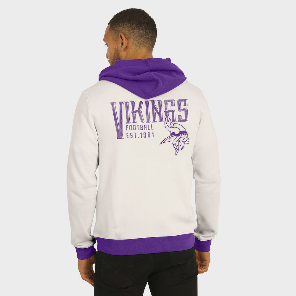 Minnesota Vikings Darius Rucker Collection Distressed Graphics Full-Zip Hoodie | NFL US