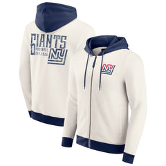 New York Giants Darius Rucker Collection Distressed Graphics Full-Zip Hoodie | NFL Discount