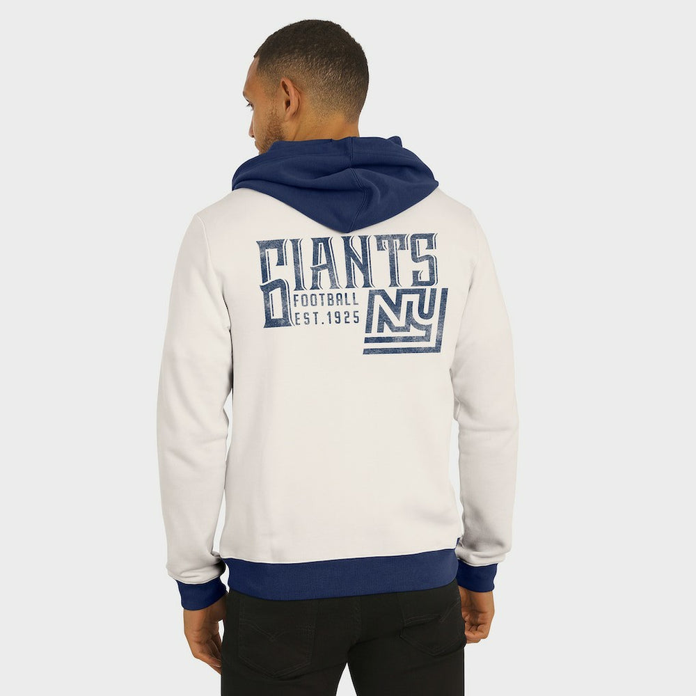 New York Giants Darius Rucker Collection Distressed Graphics Full-Zip Hoodie | NFL Discount