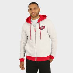 San Francisco 49ers Darius Rucker Collection Distressed Graphics Full-Zip Hoodie | NFL New