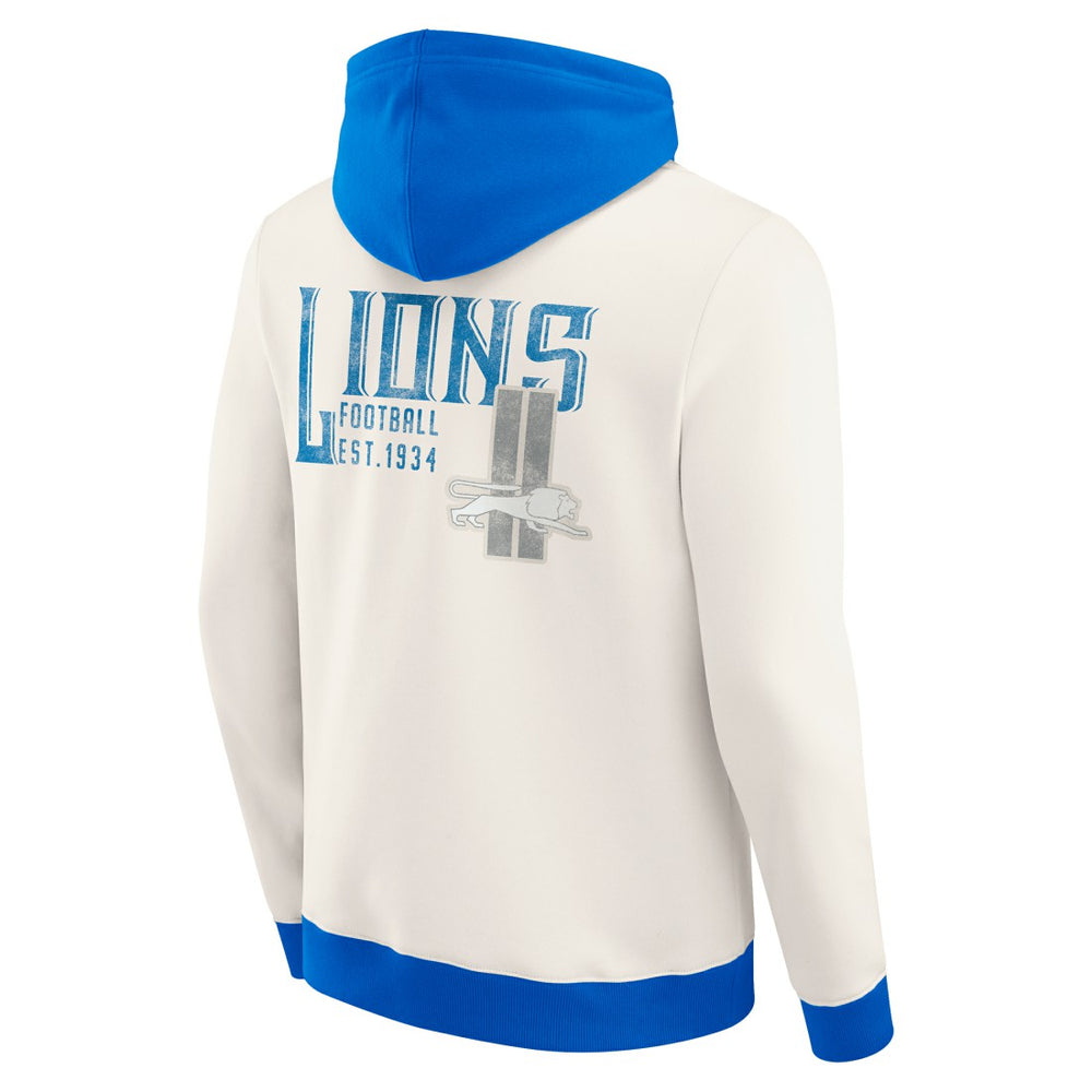 Detroit Lions Darius Rucker Collection Distressed Graphics Full-Zip Hoodie | NFL New