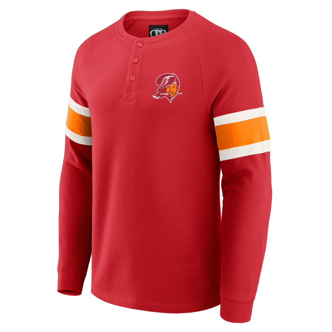 Tampa Bay Buccaneers Darius Rucker Collection Waffle-Knit Raglan Long Sleeve Henley T-Shirt | NFL Online