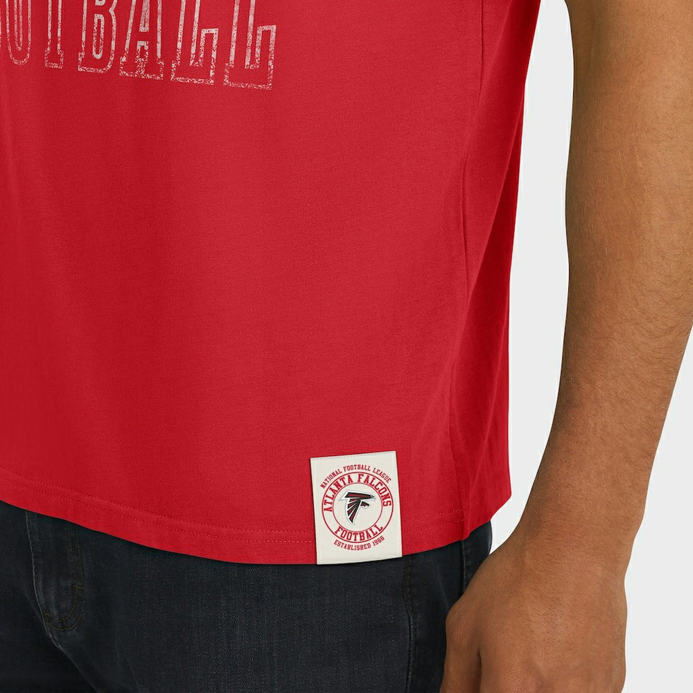 Atlanta Falcons Darius Rucker Collection Football Stripe Sleeve T-Shirt | NFL Sale