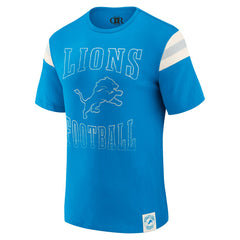 Detroit Lions Darius Rucker Collection Football Stripe Sleeve T-Shirt | NFL Hot