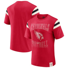 Arizona Cardinals Darius Rucker Collection Football Stripe Sleeve T-Shirt | NFL On sale