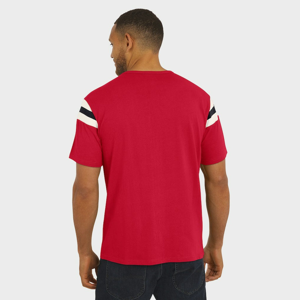 Arizona Cardinals Darius Rucker Collection Football Stripe Sleeve T-Shirt | NFL On sale