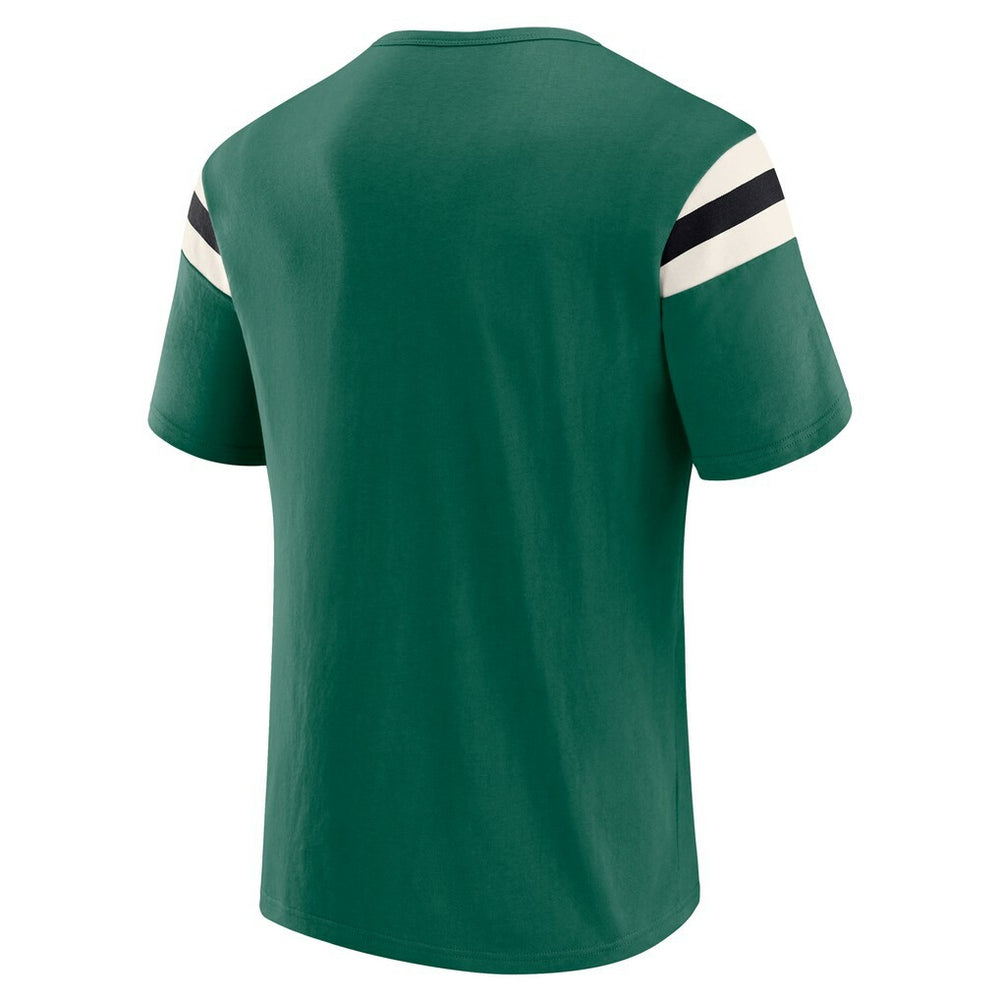 New York Jets Darius Rucker Collection Football Stripe Sleeve T-Shirt | NFL On sale