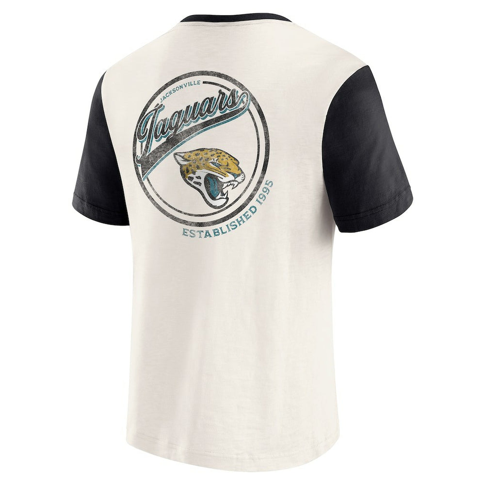 Jacksonville Jaguars Darius Rucker Collection Henley Colorblock Slub Pocket T-Shirt | NFL Near me