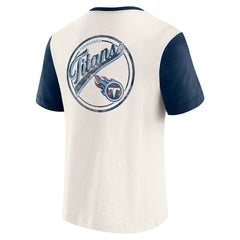 Tennessee Titans Darius Rucker Collection Henley Colorblock Slub Pocket T-Shirt | NFL Discount