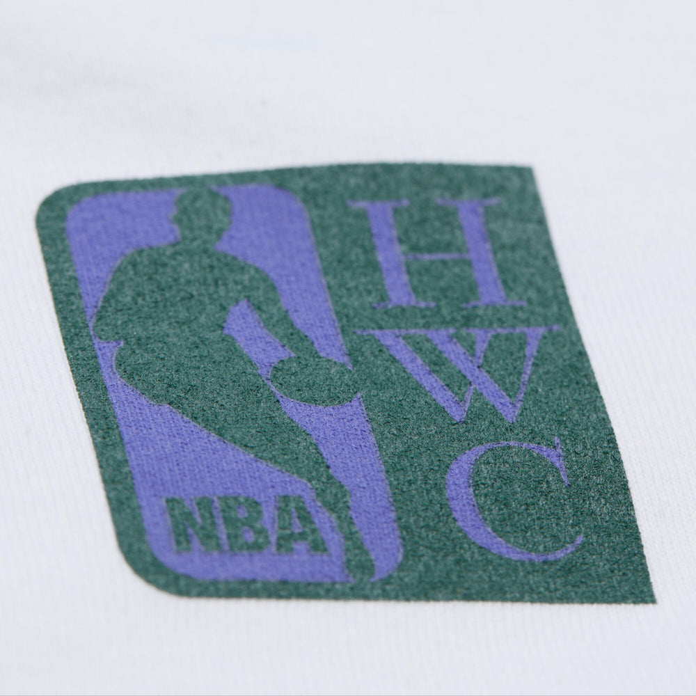 White Milwaukee Bucks Unisex Hardwood Classics Vintage Team Origins Premium T-Shirt | NBA